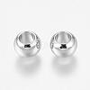 Environment Brass European Beads KK-P120-03P-2