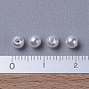 Imitated Pearl Acrylic Beads X-PACR-4D-1-4