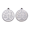 Non-Tarnish 201 Stainless Steel Pendants STAS-R106-03-1