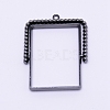 Alloy Open Back Bezel Pendants PALLOY-WH0071-59B-RS-1