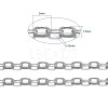 Brass Cable Chains CHC009Y-NFK-6