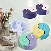 Taichi Yin-yang Scented Candle Food Grade Silicone Molds LS-PW-WG43645-01-2