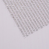 Plastic Elasticity Rhinestone Net KY-WH0020-86A-2