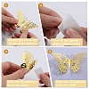 8 Sets 4 Colors PET Mirror Wall Stickers DIY-CP0009-15C-5