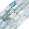Natural Aquamarine Beads Strands G-F836-B10-01-2