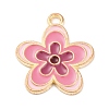 Alloy Enamel Pendants ENAM-Q001-04G-01-1