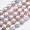 Natural Cultured Freshwater Pearl Beads Strands PEAR-K003-26A-01-1