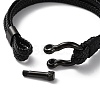 Microfiber Braided Cord Bracelet BJEW-F460-08B-1-4