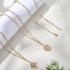 10Pcs 667 Stainless Steel Paperclip Chain Necklaces NJEW-BBC0001-48B-G-3