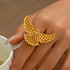 Brass Adjustable Cuff Open Rings for Women NN3965-3