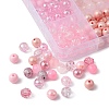 375Pcs 15 Styles Acrylic Beads MACR-YW0002-59D-2