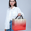 12Pcs 4 Colors Non-Woven Reusable Folding Gift Bags with Handle ABAG-GF0001-29A-5