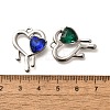 304 Stainless Steel Pendants STAS-Q346-10P-3