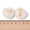 Natural Quartz Crystal Heart Engraving MBTI Figurines Statues for Home Office Desk Decorations X1-G-K353-05M-3