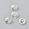 Alloy Shank Buttons FIND-WH0111-334AS-2