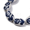 Handmade Blue and White Porcelain Beads PORC-I027-17A-3