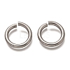 Non-Tarnish 304 Stainless Steel Jump Rings STAS-H136-06B-P-1