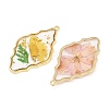 Alloy Resin Pendants RE-CBA591C-02G-2
