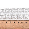 Aluminium Two Tone Rhombus Link Chains CHA-N004-05P-3