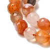 Natural Agate(Dyed & Heated) Beads Strands G-H066-B01-01-4