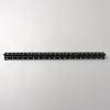 Aluminum Alloy Three Edge Ruler AJEW-WH0248-367-1