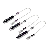Natural Banded Agate Pointed Dowsing Pendulums G-I322-01P-09-1
