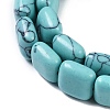 Synthetic Turquoise Beads Strands G-M435-A15-01-4