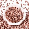 Baking Paint Pearlized Glass Seed Beads SEED-T008-03F-2