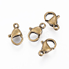 304 Stainless Steel Lobster Claw Clasps X-STAS-E145-05B-AG-2