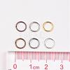 1 Box 6 Color Iron Jump Rings IFIN-X0025-7mm-NF-B-3