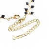 Glass Beads Choker Necklaces NJEW-JN02500-04-4