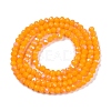 Electroplate Opaque Solid Color Glass Beads Strands LS-EGLA-A044-P2mm-L29-2