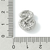 Rack Plating Brass Clear Cubic Zirconia Pendants KK-S378-01P-S-3