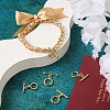 32Pcs 16 Styles Rack Plating Brass Toggle Clasps KK-KS0001-25-9