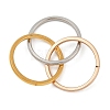 201 Stainless Steel Trinity Interlocking Ring Finger Rings FS-WG6776A-01-2