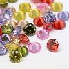 Cubic Zirconia Cabochons ZIRC-M002-6mm-3A-1
