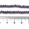 Transparent Glass Beads Strands EGLA-A035-T3mm-D15-5