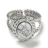 304 Stainless Steel Open Cuff Rings RJEW-C079-13P-01-2