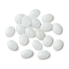 Natural White Jade Cabochons G-A094-01B-13-1