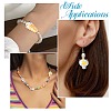 21Pcs 7 Styles Electroplated Resin Beads RESI-CJ0004-62-7