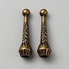 Alloy Cord Ends FIND-WH0139-458AB-1
