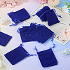 20Pcs Rectangle Velvet Drawstring Pouches TP-TA0001-03B-5