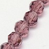 Glass Beads Strands EGLA-J042-8mm-06-3