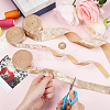 15 Yards 3 Styles Polyester Single Face Velvet Ribbons SRIB-BC0001-31A-3