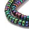 Electroplated Synthetic Non-magnetic Hematite Beads Strands G-K361-A06-02-3