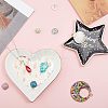 Porcelain Jewelry Plate DJEW-FG0001-06-7