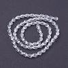 Glass Beads Strands X-GLAA-R024-6x4mm-12-2