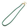 Nylon Milan Cord Necklace Making MAK-M028-01G-02-1