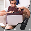 Portable PU Leather & Felt Single Watch Pouch Storage Bags ABAG-WH0248-501A-4