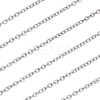 10M Tarnish Resistant 304 Stainless Steel Cable Chains CHS-BBC0001-17-7